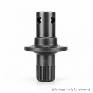 Adaptador de Eje de Transmisión con Brida Estriada de Acero Forjado de Alta Precisión, Eje de Rueda, Pieza de Hardware para Maquinaria Pesada - Product Image 1