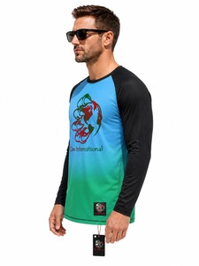 เสื้อรัดกล้ามเนื้อ MMA พิมพ์ลายแบบ Sublimation พร้อมโลโก้สั่งทำพิเศษ บริการจัดส่งและส่งมอบ เสื้อรัดกล้ามเนื้อ MMA ออกแบบ OEM - Product Image 4
