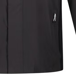 Chaqueta Impermeable y Cortavientos para Hombre, Color Sólido, Cuello Alto, Cierre de Cremallera, Ropa de Exterior, Chaquetas de Lluvia para Hombre en Venta - Product Image 4