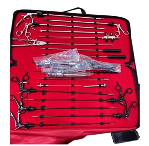 Kit Profesional de Cirugía Laparoscópica con Juego Completo de Instrumentos que Incluye Trócares, Pinzas, Portaagujas y Tijeras - Product Image 2