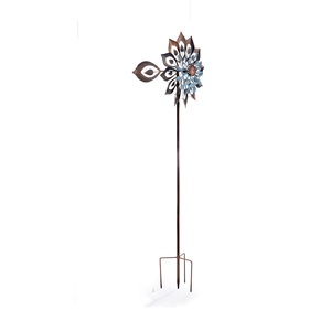Meilleures ventes : Décoration métallique d'extérieur, moulin à vent avec piquet pour jardin, taille et forme personnalisables - Product Image 1