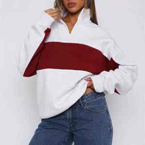 Sudadera Casual Urbana Chic con Tela Transpirable y Diseño Moderno para Comodidad Diaria, Sudadera con Capucha para Mujer, Verano - Product Image 1