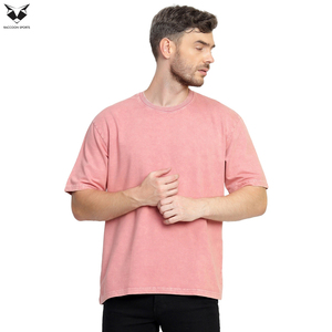Camisetas de Hombre 100% Algodón, Color Rosa Claro, Último Producto, Top de Moda, Alta Calidad, Ropa de Verano - Product Image 3