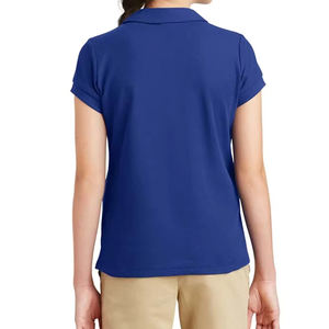 Polo de golf décontracté uni de haute qualité avec logo personnalisé pour hommes, entreprise de fabrication de vêtements au Pakistan - Product Image 5