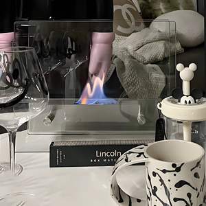 Braciere da Tavolo in Acciaio Inossidabile e Vetro Temperato - Product Image 5