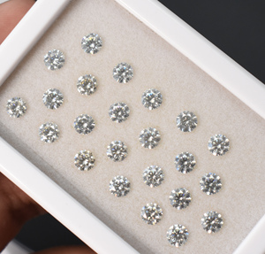 ใบรับรอง GRA ผ่านการทดสอบเพชรโมอิสซาไนต์ 100% โมอิสซาไนต์ไร้สี ตัดได้อย่างสมบูรณ์แบบ - Product Image 6