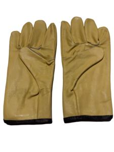 Gants de travail imperméables en cuir Gants de sécurité pour motocyclistes avec doublure en polaire - Product Image 2