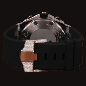 Reloj de Diamantes Mossinate con Caja de Silicona Negra Personalizable, Resistente al Agua para Hombre, Regalo de Joyería y para Fiestas, Disponible a Buen Precio - Product Image 3
