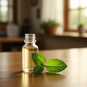 Manufacturer Supply HIMVEDA ORGANIC 100% Pure Natural Steam Distilled Peppermint Essential Oil <b>Light</b> Yellow Color - Product Image 5