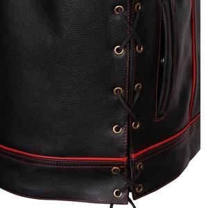 Chaleco de Motociclismo sin Mangas para Hombre, Diseño 2026, Tallas Grandes, Cuero Genuino, Impermeable y Transpirable - Product Image 4