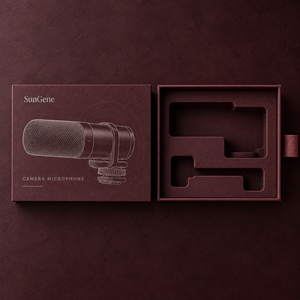 Boîte à tiroir personnalisée pour appareil photo compact et microphone - Product Image 2