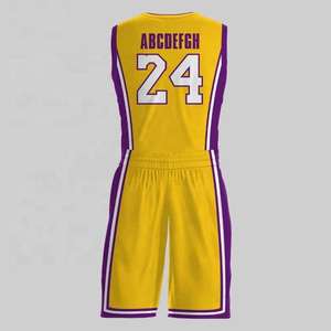 Uniformes de Baloncesto Sublimados Personalizados para Adultos, Talla Grande, Sin Mangas, Corte Holgado, con Diseño Reversible, Pantalones Cortos Transpirables para Equipos - Product Image 2