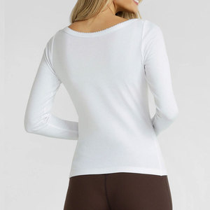 Chaleco Deportivo Personalizado de Alta Elasticidad para Mujer, Material de Spandex/Algodón, Tejido Formal, Absorbente de Sudor, de Alta Calidad, Sin Mangas, Venta al Por Mayor - Product Image 5