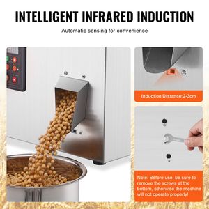 Macchina Automatica Intelligente per il Riempimento di Polveri, Capacità 0.022-1.1 libbre/10-500g, Componenti PLC per Pesatura di Particelle in Bottiglie e Sacchetti - Product Image 5