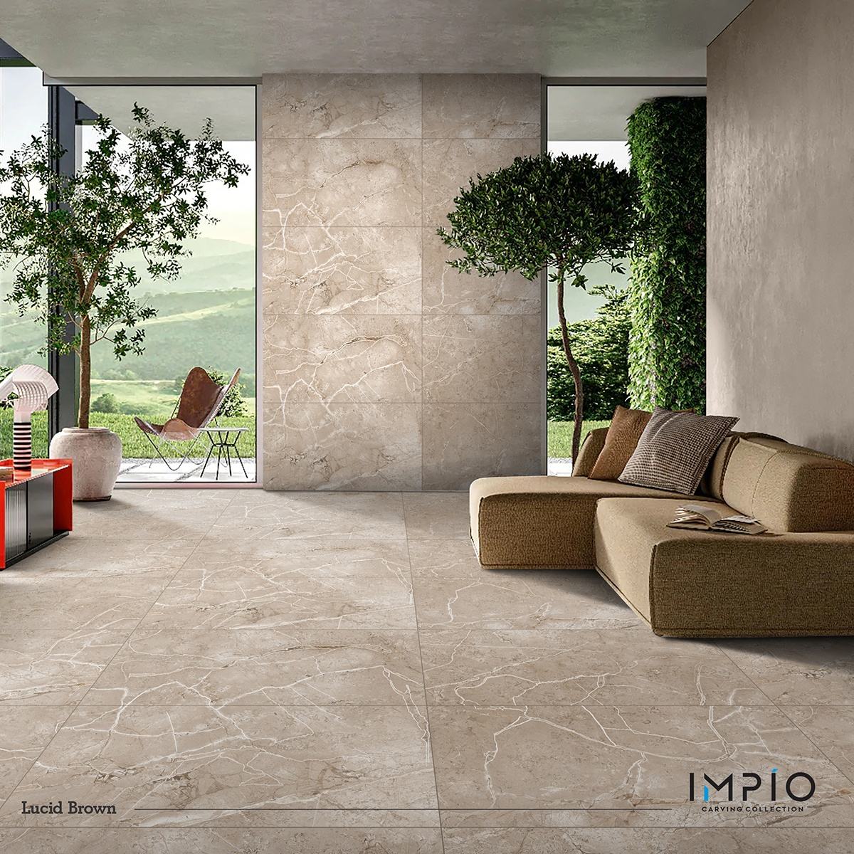 สีน้ำตาล