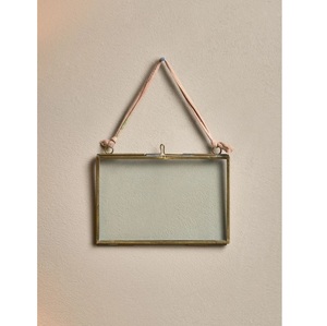 Vintage Brass Glass Photo <b>Frame</b> Tabletop Decorative Modern Handmade Customized Brass Photo <b>Frame</b> <b>Large</b> Size - Product Image 2