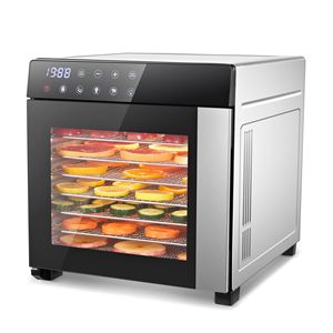 25QT Large Capacity Stainless Steel Food <b>Dehydrator</b> <b>Machine</b> 8 Tray Jerky Herb Dryer for Home Kitchen Use - Product Image 2