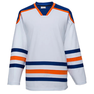 Jersey de Hockey sobre Hielo 2026 con Impresión por Transferencia de Calor Personalizada, Uniforme de Equipo OEM, Transpirable, Antibacterial, de Secado Rápido, para Entrenamiento Profesional y Partidos - Product Image 1