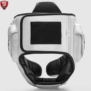 Boxing Head Guard Helmet for <b>MMA</b> Training PU OEM Karate Taekwondo Kickboxing Head Guard - Product Image 2