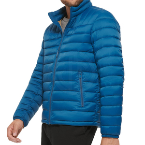 Blousons matelassés respirants et écologiques pour hommes, col montant, logo frontal, séchage rapide, pour l'extérieur en hiver 2026, à prix réduit - Product Image 4