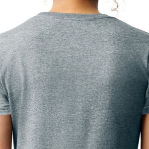 T-shirt en coton à manches courtes pour femme – Vente en gros – Doux, respirant, décontracté, confortable, léger, col rond – Idéal pour l'été - Product Image 4