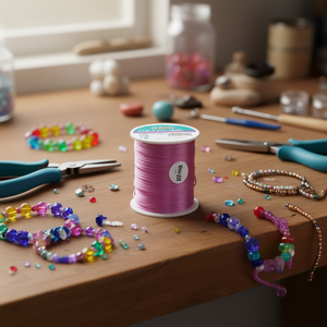 Filo di rame viola da 1,5 mm x 50 m per gioielleria - Product Image 2