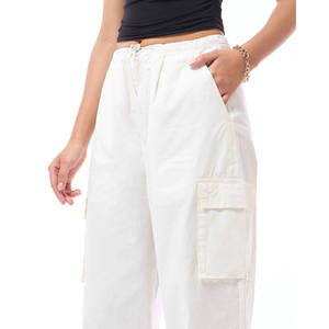 Pantalones Cargo Unisex con Bolsillos Funcionales, Tela Resistente, Prendas Inferiores Informales para Atuendos Diarios - Product Image 6