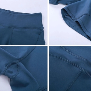 Shorts de Verano para Mujer, Cintura Alta, Ligeros, Transpirables, para Uso Casual, Playa, Vacaciones, Cintura Elástica, Corte Ajustado - Product Image 3