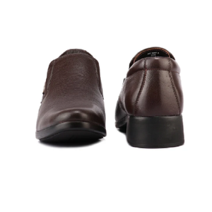 Chaussures habillées marron cognac pour hommes – Chaussures de ville raffinées à lacets, design classique et formel pour réunions de bureau - Product Image 4