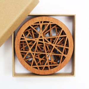 ที่รองแก้วไม้ธรรมชาติสำหรับเครื่องดื่ม - Product Image 5