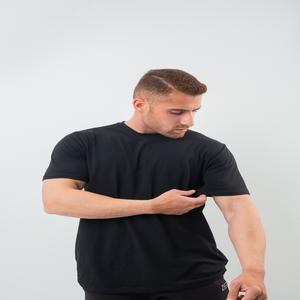 Camisetas de Punto Lisas Casuales para Hombre, 175 Gramos, Corte Regular, Manga Corta, Cuello Redondo, Transpirables, de Secado Rápido, Ecológicas, CVC - Product Image 6