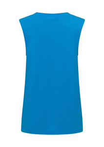 Débardeur sans manches uni pour femme, confortable, décontracté, idéal pour l'été et le sport - Product Image 4