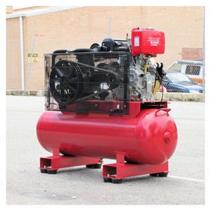 Compresseur d'air diesel industriel haute pression à vis pour les opérations de forage en carrière, fournisseur en gros - Product Image 1