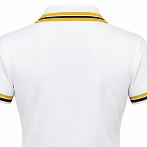 เสื้อโปโลปักลาย Sigma Gamma Rho สีขาว แขนสั้น คอปก สำหรับผู้หญิง ลายตัวอักษรกรีก เสื้อยืดลำลองสำหรับชมรมนักศึกษา มหาวิทยาลัย กีฬา - Product Image 3