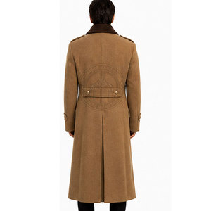 Trench-coat réplique en toile légère et écologique, coupe classique raffinée, avec rabat coupe-vent, boutons sécurisés et doublure douce. - Product Image 2