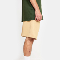 Shorts de sport décontractés d'été pour hommes avec logo personnalisé, en coton, taille élastique, unis, avec poche, directement de l'usine