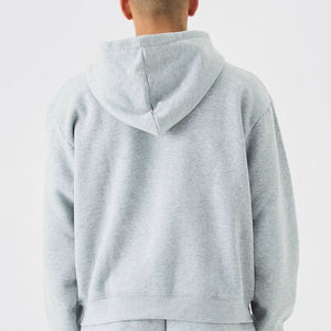 Conjuntos Deportivos de Invierno para Hombre, Tallas Grandes, Transpirables, con Capucha, Color Sólido, Logotipo Personalizado, Ligeros, 100% Algodón - Product Image 4