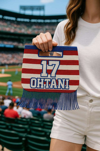 กระเป๋าโท้ทสไตล์โบฮีเมียนทำมือประดับลูกปัด พร้อมปักโลโก้ตามสั่ง กระเป๋าใส่เหรียญประดับลูกปัด แฟชั่นสำหรับผู้หญิง มีหลายขนาดสำหรับโปรโมชั่น - Product Image 3