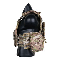 Chaleco táctico de camuflaje para exteriores H Win con sistema Molle Protección completa Producto de seguridad ligero de liberación rápida
