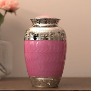 Urna de Latón Sólido para Cenizas Humanas Tamaño Adulto - Urna de Cremación de Metal de Cuerpo Denso - Vaso Conmemorativo de Material Integral para Funeral - Product Image 5