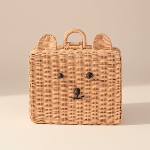 Kids Toys <b>Storage</b> Organization Trunk Best Price Mini Suitcase Gift <b>Box</b> Rattan Luggage Suitcases Wholesale - Product Image 2