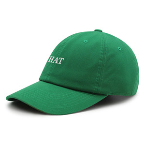 Casquette de baseball verte à 6 panneaux avec logo brodé, ajustement réglable, unisexe, tissu sergé décontracté, casquette pour adulte - Product Image 2