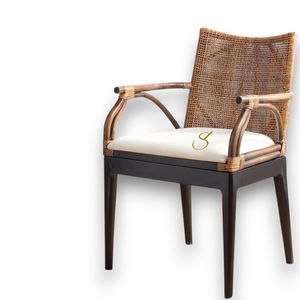Eco-Luxe Modern Rattan <b>Armchair</b> - Product Image 2
