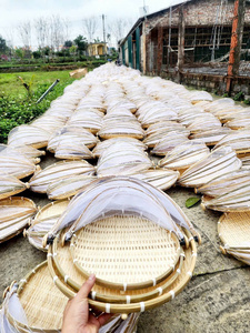 ถาดไม้ไผ่ทนทาน2025บัวสีน้ำเงินน้ำหนักเบาและมีสไตล์สำหรับใช้ในชีวิตประจำวัน - Product Image 2