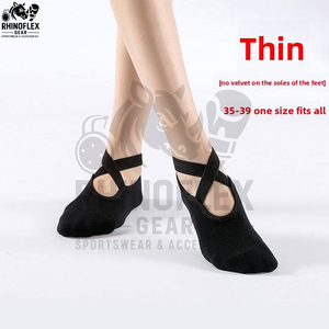 Nuevos Calcetines de Yoga Antideslizantes con Separación de Cinco Dedos para Pilates, Yoga, Gimnasio en Casa, Barre, Danza, Equilibrio, Estabilidad, Suaves, Transpirables, de Forro Polar - Product Image 6