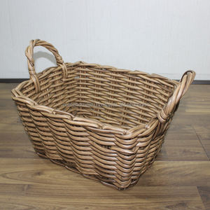 Artex Dong Thap Factory Plastic <b>Woven</b> <b>Baskets</b> with Lids for Clothes Laundry and Home Organization Solutions - Product Image 2