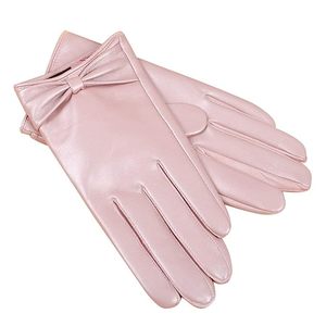 Women's Genuine Leather Fashion <b>Gloves</b> - Product Image 1