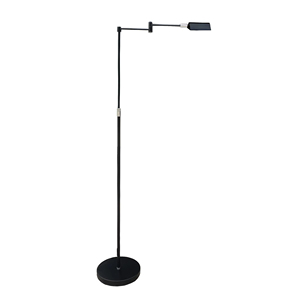 Floor Lamp 350 Swing Arm 3 Color Temperature Adjustable LED E26 Metal Shade Modern Design Hotel Push <b>dimmer</b> High CRI 80 - Product Image 1