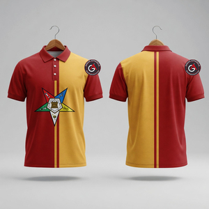 OES Polos pour hommes de couleur unie de qualité supérieure en coton de qualité supérieure pour l'été et la mode de couleur jaune - Product Image 1