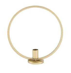 Support de bougie pilier en métal doré en forme d'étoile, fait main, finition polie, pour mariage, événement festif, décoration intérieure - Product Image 2